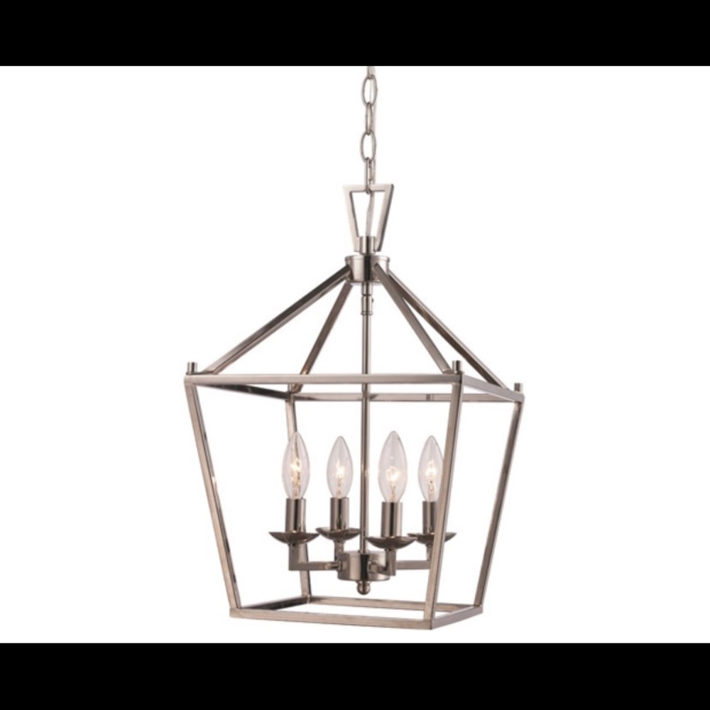 Polished Chrome Pendant Ceiling Light